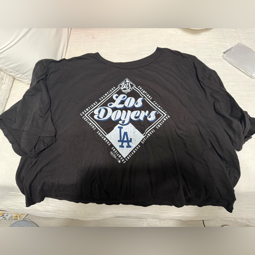 Black Los Angeles Dodgers T-Shirt